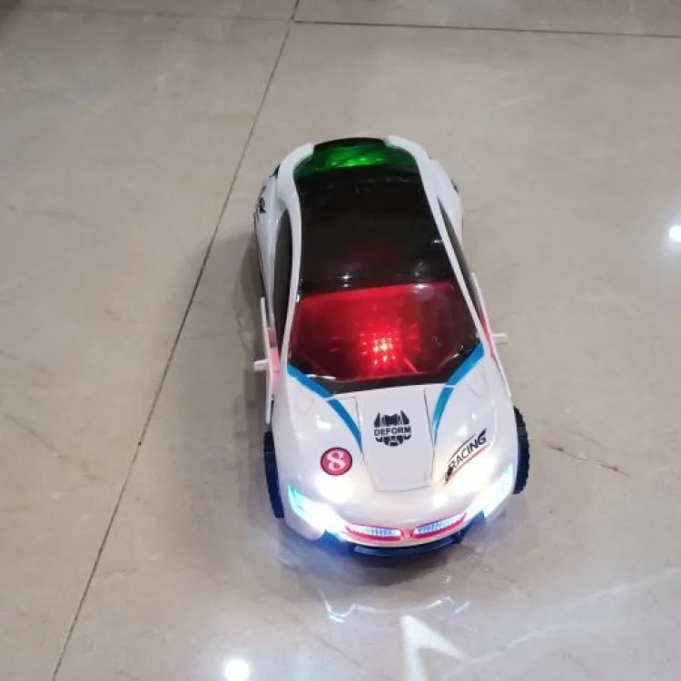 Auto Robot Car For Kids - White color