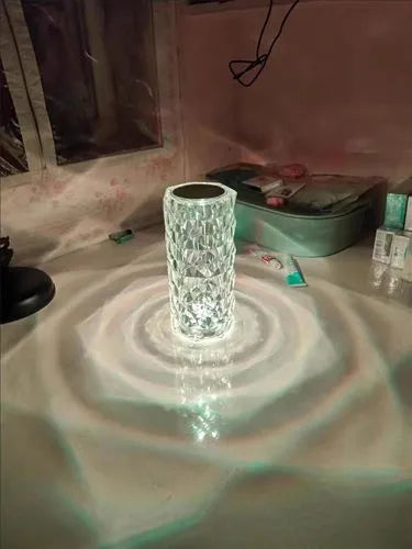 Crystal Table Lamp Color Changing