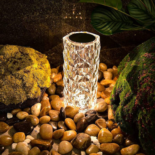 Crystal Table Lamp Color Changing