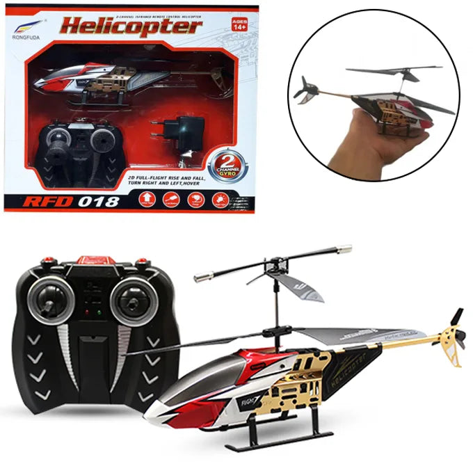 Remote Control Helicopter RFD-018 – 2 Channel Rechargeable Toy
