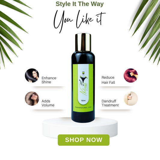Hair Biotin Oil| 100% Organic| Good bye to Hair loss |