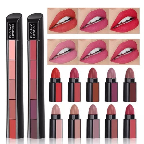 5 IN 1 MATTE LIPSTICK - BUY 1 GET 1 FREE  ⭐6 colors