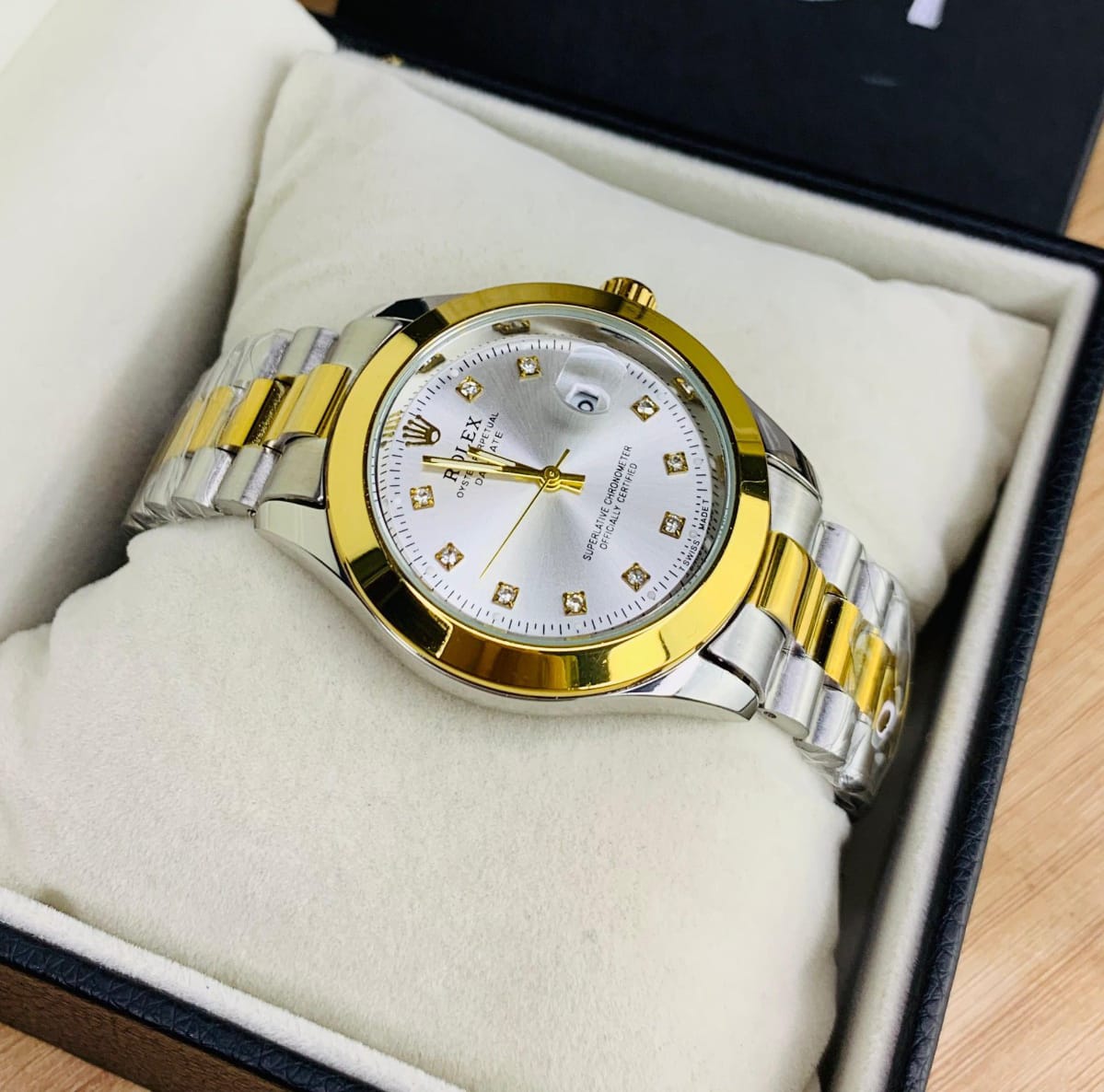 Regular Stone (Two Tone White ,Black ,Golden )
