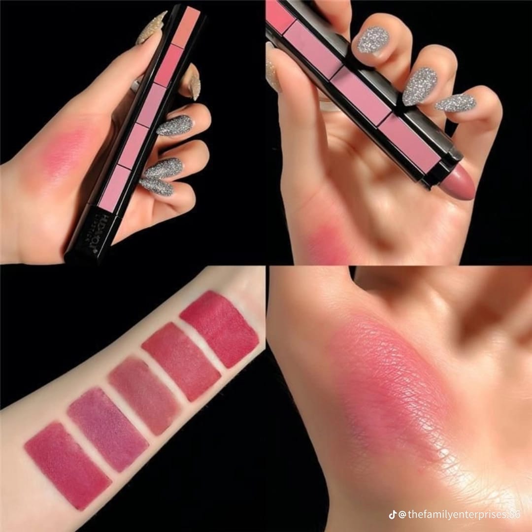 5 IN 1 MATTE LIPSTICK - BUY 1 GET 1 FREE  ⭐6 colors