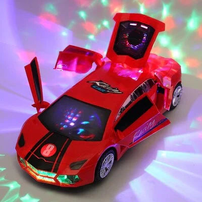 Dancing Rotating SUPER CAR  LIGHTING CAR