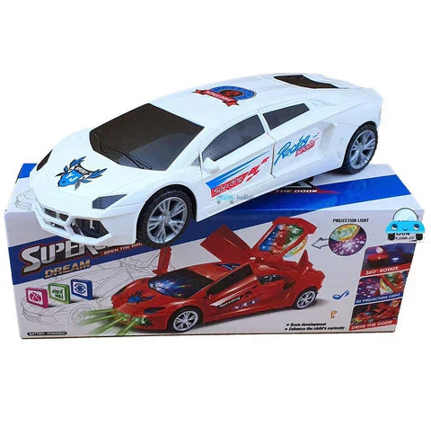 Dancing Rotating SUPER CAR  LIGHTING CAR