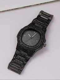 Elegant Luxury Full Diamond Quartz Watch | Premium Box Packing |
